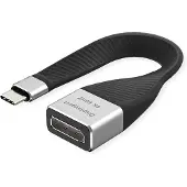 Roline Display Adapter USB Typ C - DP, ST/BU, 0,13 m