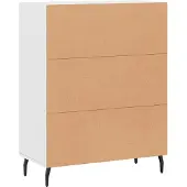 vidaXL Sideboard Weiß 69,5x34x90 cm Holzwerkstoff