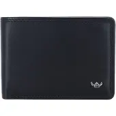 Golden Head Leder Geldbörse Polo RFID Protect Minischeintasche 1196 Schwarz