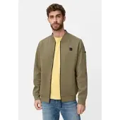 Camel active fleXXXactive Sweatjacke mit Reißverschluss in Olivgrün | Gr.: M
