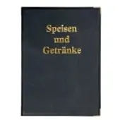 Sigel Speisekarten-Mappe mit Goldprägung SM101 , für A5