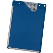 Eichner Auftragstasche PVC mit Umbug-Verschweissung DIN A4 blau