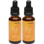 Allcura Vitamin C Serum mit Hyaluron 2x 2x30 ml Konzentrat