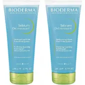 Bioderma Sebium Gel Moussant Reinigungsgel Tube 2x 2x200 ml