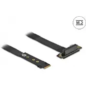 DeLOCK 64132, M.2, PCIe, Schwarz, 0,2 m, China, SATA