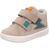 Superfit Sneaker High SUPIES in Beige/Blau | Gr.: 21