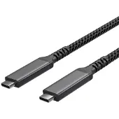 S-Conn S/CONN maximum connectivity Flexline-USB-C Ladekabel, USB C Stecker auf USB-C Stecker, 3.2, 100W PD, Textil, 2m, 2 m, USB C, USB C, USB 3.2 Gen 2 (3.1 Gen 2), 20 Gbit/s, Schwarz