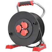 Bachmann Profi-Kabeltrommel 3xCEE7/3 H07RN-F 3G1,5mm² 40,0m CEE7/7