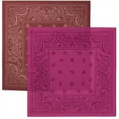 HUGO Bandanas aus bedruckter Baumwoll-Popeline im Zweier-Pack Grösse ONESI