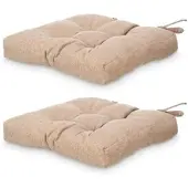 Gift Decor Satz 2 braune Stuhlkissen 40x40cm