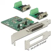 HQ Products PCIe x1 Seriell 2x RS-422/485 DB9 ESD PCI Express 2.0 x1 (65841)