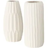 Boltze Vasen Set Aquarel 2er in weiss | Gr.: onesize