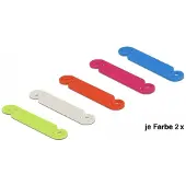 DeLOCK Kabelmarkierer Set 10 Stück farbig
