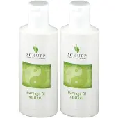 SCHUPP Massage-Öl neutral 2x 2x200 ml Massageöl