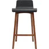 Miliboo - Barhocker Schwarz 65 cm BALTIK