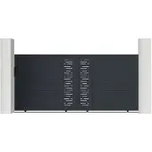 Casanoov Schiebetor Aus Aluminium Arlberg 350x160cm Grau