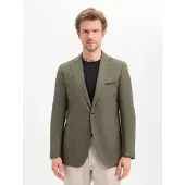 CARL GROSS Sakko Tebbo-G in khaki | Gr.: 28