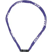 Axa Kettenschloss Rigid RCC 120cm, Ø3,5mm, violett