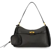 PICARD Leder Umhängetasche Schultertasche Odeon Hand Bag Black schwarz