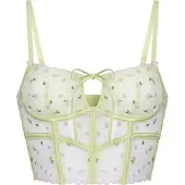 Hunkemoller Bustier Harriet Grün