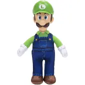 JAKKS Pacific Super Mario Der Galaxy Movie Luigi Jumbo-Plüschfigur 9" / 23 cm, offiziell lizenziert von , Plüsch mit geformtem Roto-Kopf, Sammler-Plüschfigur, ab 3 Jahren, Cartoon-Figur, 3 Jahr(e)