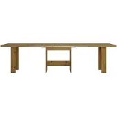 Designimpex Design Esstisch WM-999 Eiche Artisan ausziehbar 140 - 300 cm Esszimmertisch