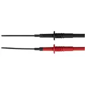 Gossen Metrawatt Prüfspitzen-Set Buchse 4 mm CAT III 600 V Schwarz, Rot Z503F (Z503F)