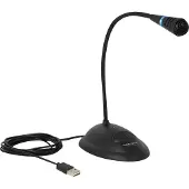 DeLOCK Stand And Power On/off Button + Mute Usb Mikrofon