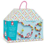 Janod Schmuck Bastelset - Flower Garden - Kreatives Hobby für Kinder
