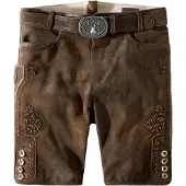 Stockerpoint Trachtenlederhose Ronny in muskat gespeckt | Gr.: 44