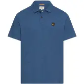 Camel Menswear Polos 1/2 sleeves 44 Indigo Blue Größe XXL