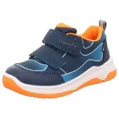 Superfit Sneaker COOPER in Blau/Orange | Gr.: 21
