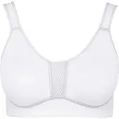 Viania Sport-BH ohne Bügel in weiß | Gr.: 80C