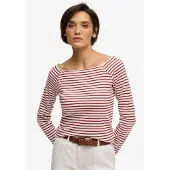 Superdry Bardot Off Shoulder Langarm-t-shirt