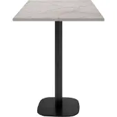 Restootab Stehtisch 60 x 60 cm – Rundes Yule-Marmormodell