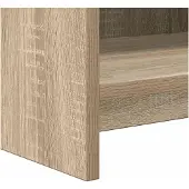 vidaXL TV-Schränk 168 x 33 x 47 cm Sonoma-Eiche Holzwerkstoff
