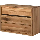 MASSIVMOEBEL24.DE MASSIVMOEBEL24 Kommode Wild-/Zerreiche 105x45x75 natur geölt MONTREUX LUX #133
