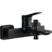 Jungborn Badewannenarmatur GAMMA schwarz matt