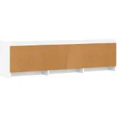 vidaXL TV-Schränk 168 x 33 x 47 cm Weiß Holzwerkstoff