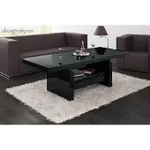 Designimpex Design Couchtisch Tisch Aversa H-111 Schublade höhenverstellbar ausziehbar Esstisch