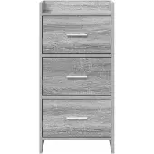 vidaXL Sideboard Grau Sonoma 40 x 36 x 80 cm Holzwerkstoff