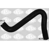 SASIC Kühlerschlauch Wasserschlauch für FIAT PANDA (169) 3406071