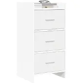 vidaXL Sideboard Weiß 40 x 36 x 80 cm Holzwerkstoff