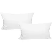 Jack 2er Set Teddy Flausch Kissenhülle Kissenbezug in Weiß | Gr.: 40x40 cm