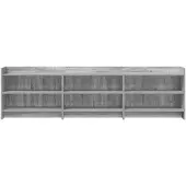 vidaXL TV-Schränk 168 x 33 x 47 cm Grau Sonoma Holzwerkstoff