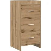 vidaXL Sideboard Artisan-Eiche 40 x 36 x 80 cm Holzwerkstoff