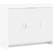 vidaXL Sideboard Weiß 98,5 x 33 x 80 cm Holzwerkstoff