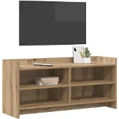 vidaXL TV-Schränk 100 x 33 x 47 cm Artisan-Eiche Holzwerkstoff