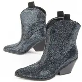 Montevita Stiefelette mit Absatz, Botirey9 Schwarz