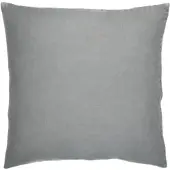 Ib Laursen Leinen-Kissenbezug 50x50 cm einfarbig in smoke | Gr.: onesize